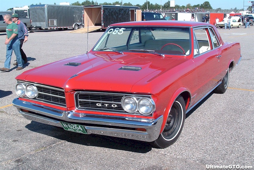 Red 1964 GTO 