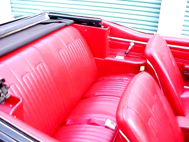68 GTO conv rear seats