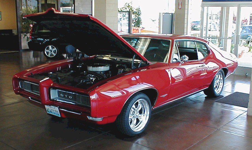 Red 1968 GTO