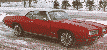 69 GTO convertible in the snow