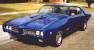blue 1969 GTO