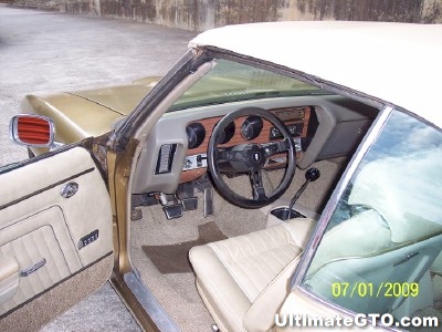70 GTO Interior