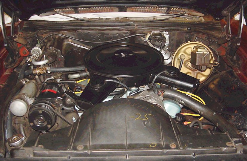 71 GTO engine