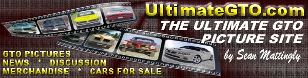Ultimate Pontiac GTO Picture Site for 1964 through 2005 G.T.O. Goats!  
All with thumbnail images.