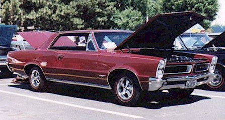 Burgundy 65 GTO