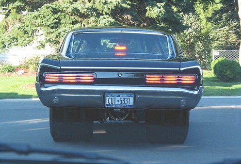 Black 1966 GTO