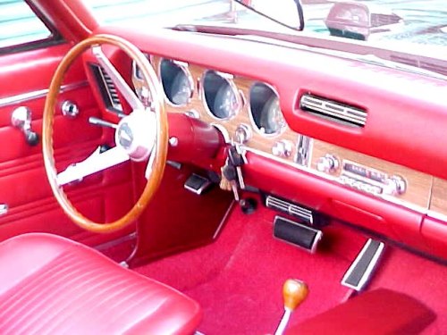 68 GTO dash