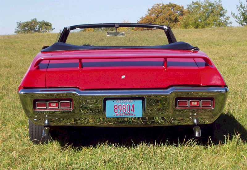 Red 68 LeMans Convertible