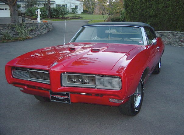 Red 68 GTO Convertible