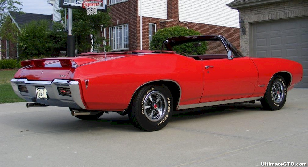 Red 68 GTO Convertible