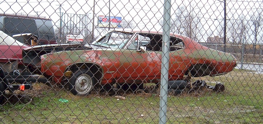 Junked 68 GTO