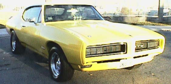 yellow 68 GTO