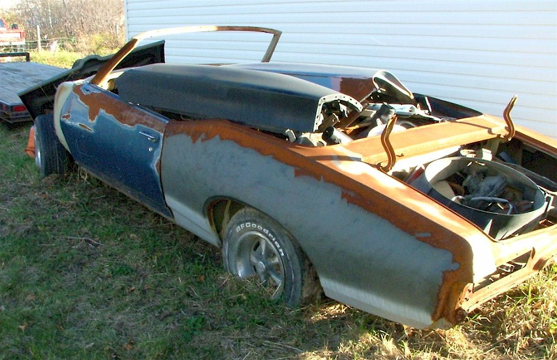 Rusty 69 GTO Conv