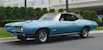 Blue 69 GTO Convertible