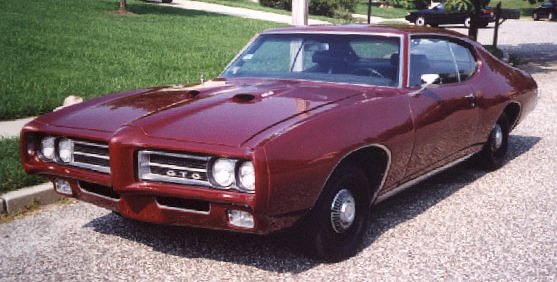 Dream about more burgundy 1969 GTO hardtops