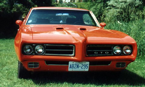 canadian orange 69 GTO