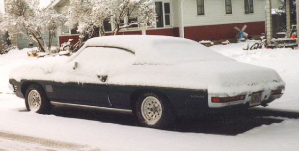 71 LeMans in Snow