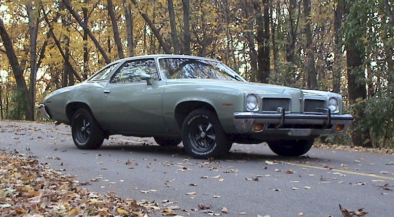 Green 1973 LeMans