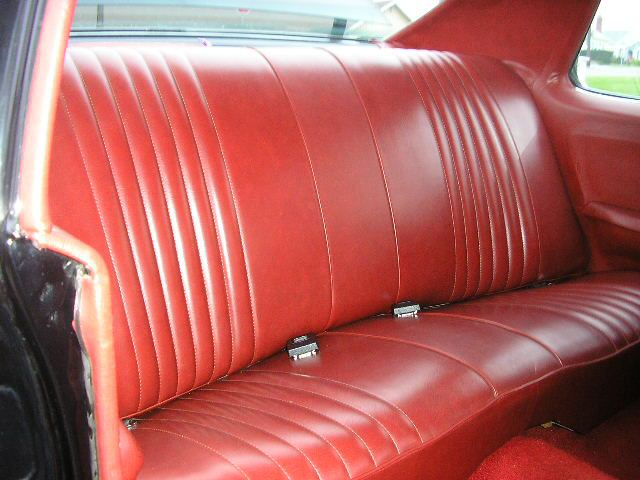 74 GTO Rear Seat