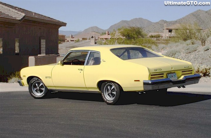 Yellow 74 GTO