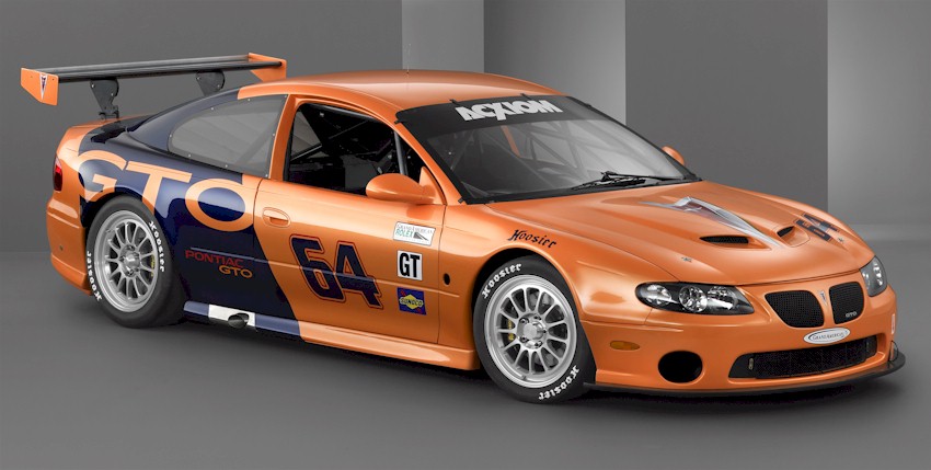 GTO road racing car