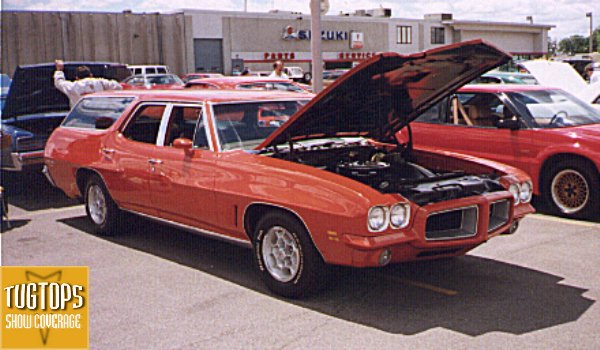 red GTO wagon