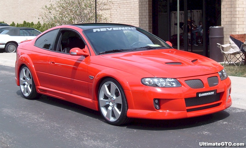 Dream about more torrid red 2006 GTO pillar posts