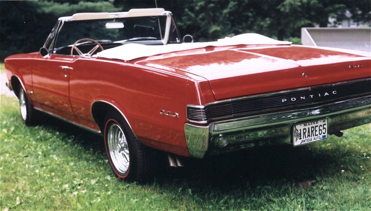 Dream about more montero red 1965 GTO convertibles